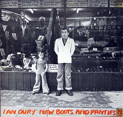 Thumbnail of IAN DURY - New Boots and Panties!!! Portuguese Release 12" Vinyl LP Album album front cover