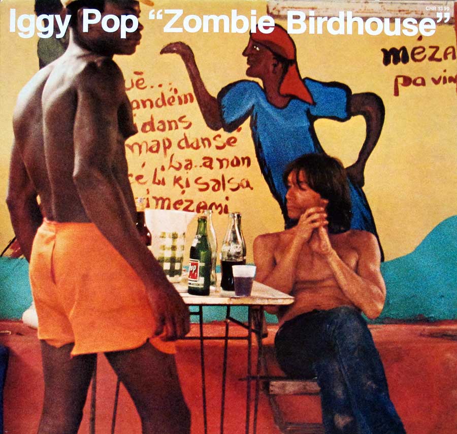 IGGY POP - Zombie Birdhouse Original Animal Records 12" LP Vinyl Album
 front cover https://vinyl-records.nl