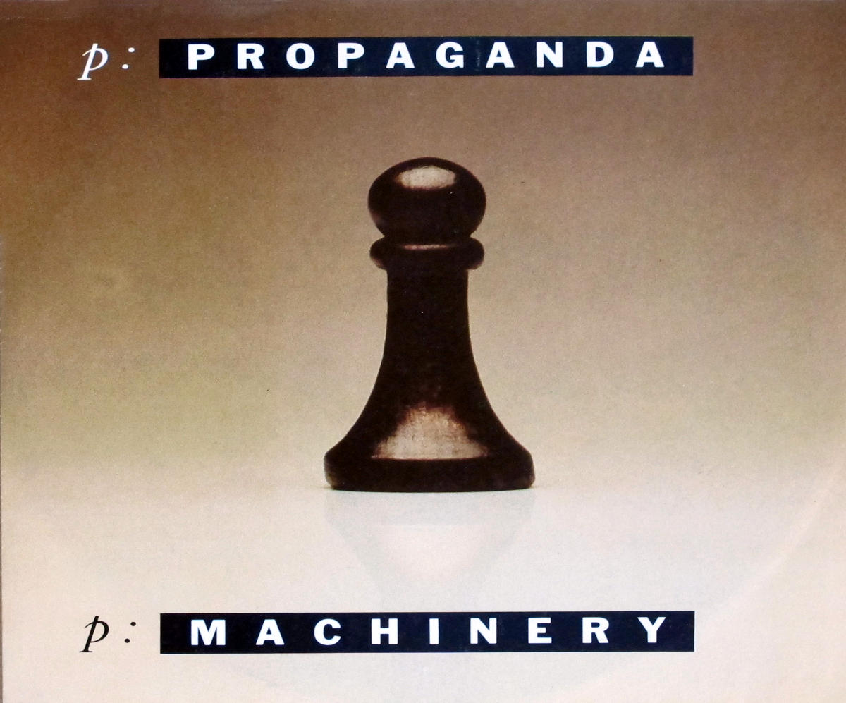 large photo of the album front cover of: PROPAGANDA  P:Machinery / Frozen Faces Ztt 