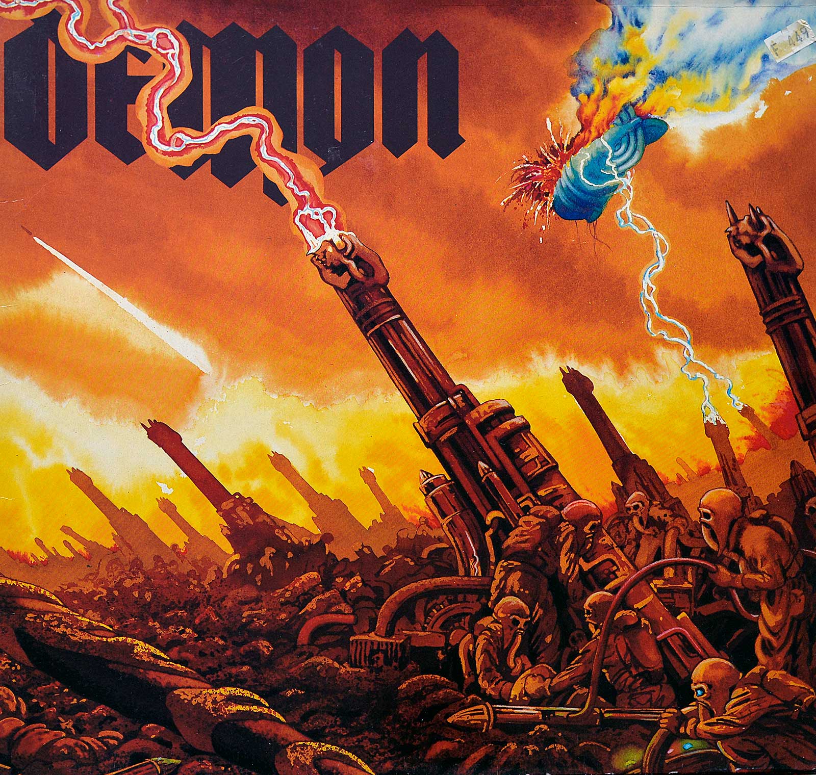 large album front cover photo of: Demon Taking the World...
