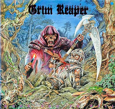 Thumbnail Of  GRIM REAPER - Rock You to Hell ( USA ) album front cover