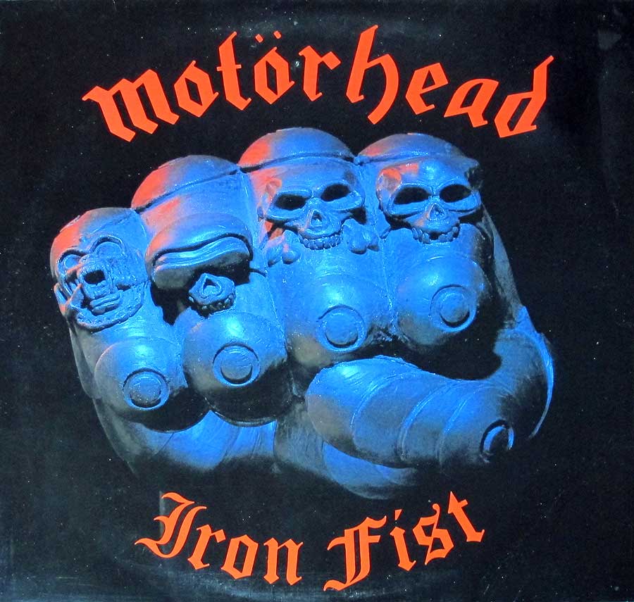 Album Front Cover Photo of MOTORHEAD - Iron Fist ( British Heavy Metal ) 