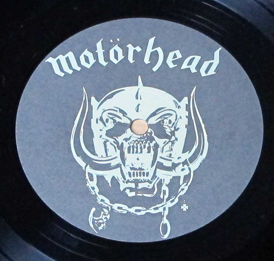 Close up of Side One MOTORHEAD - Iron Fist ( British Heavy Metal ) 