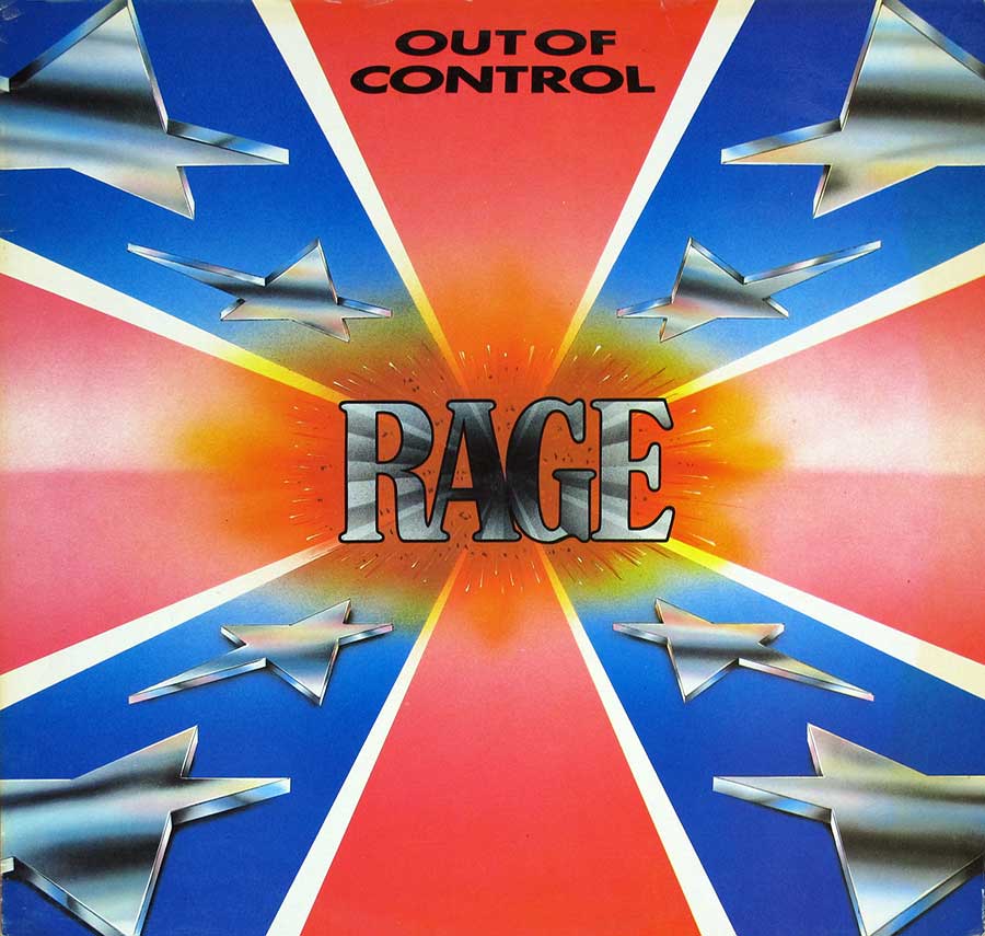 Front Cover Photo Of RAGE - Out of Control