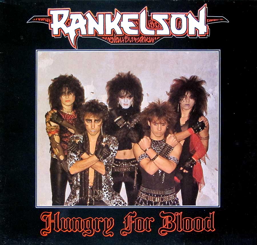 Front Cover Photo Of RANKELSON - Hungry For Blood