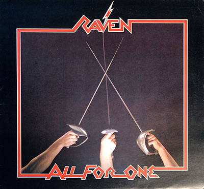 RAVEN - All For One 12" LP
