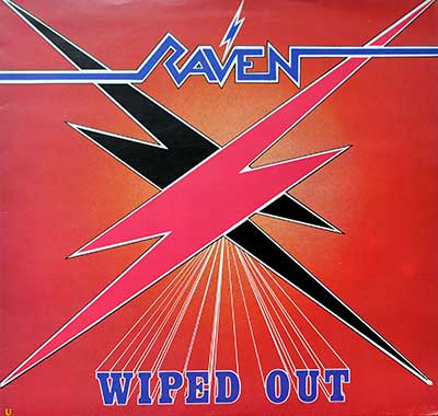 RAVEN - Wiped Out ( 1982, Italy ) 12" LP
