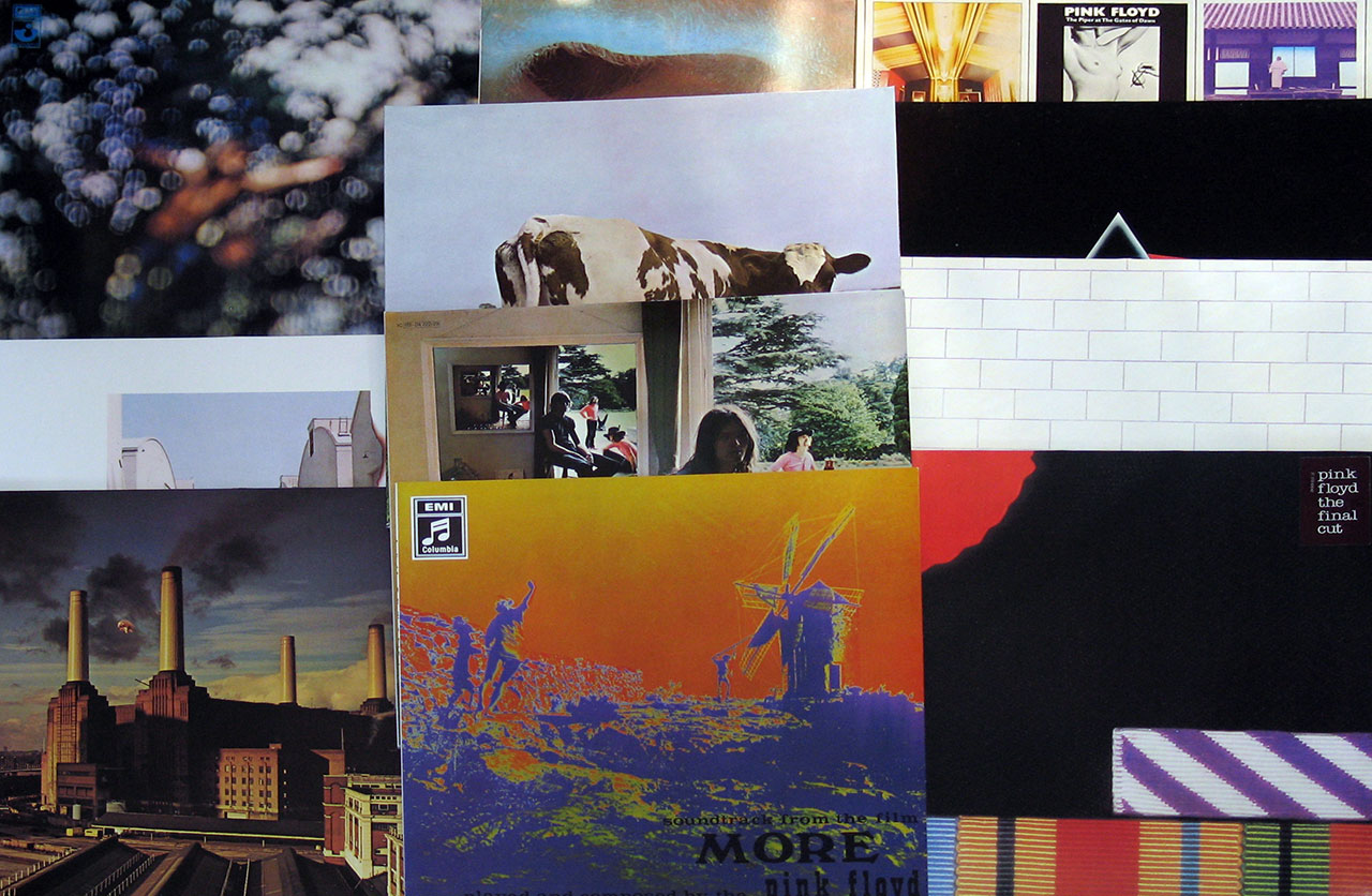 Album Front Cover Photo of THE PINK FLOYD COLLECTION 10 ALBUM BOX-SET 13LP + POSTER  