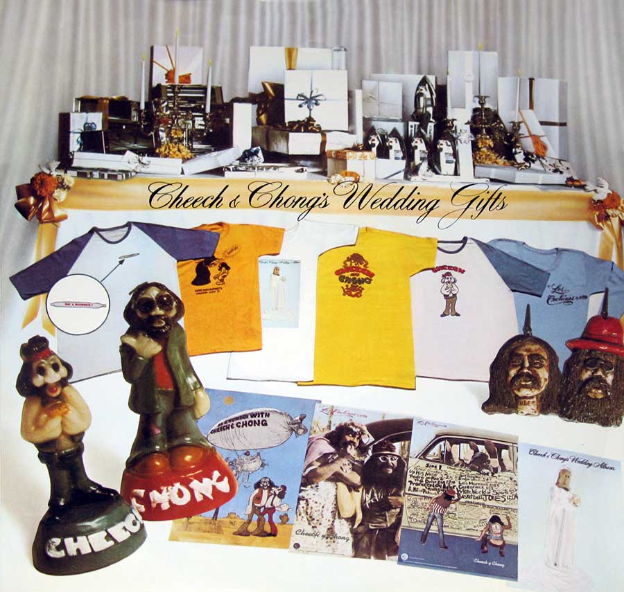 Photo One Of The Original Custom Inner Sleeve CHEECH CHONG's - Wedding Album Gatefold Cover 12" Vinyl LP Album 