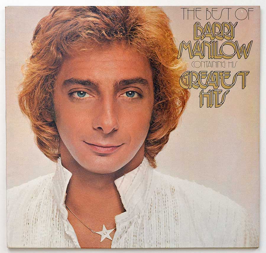 High Resolution Photo Album Front Cover of BARRY MANILOW - The Best of Barry Manilow https://vinyl-records.nl