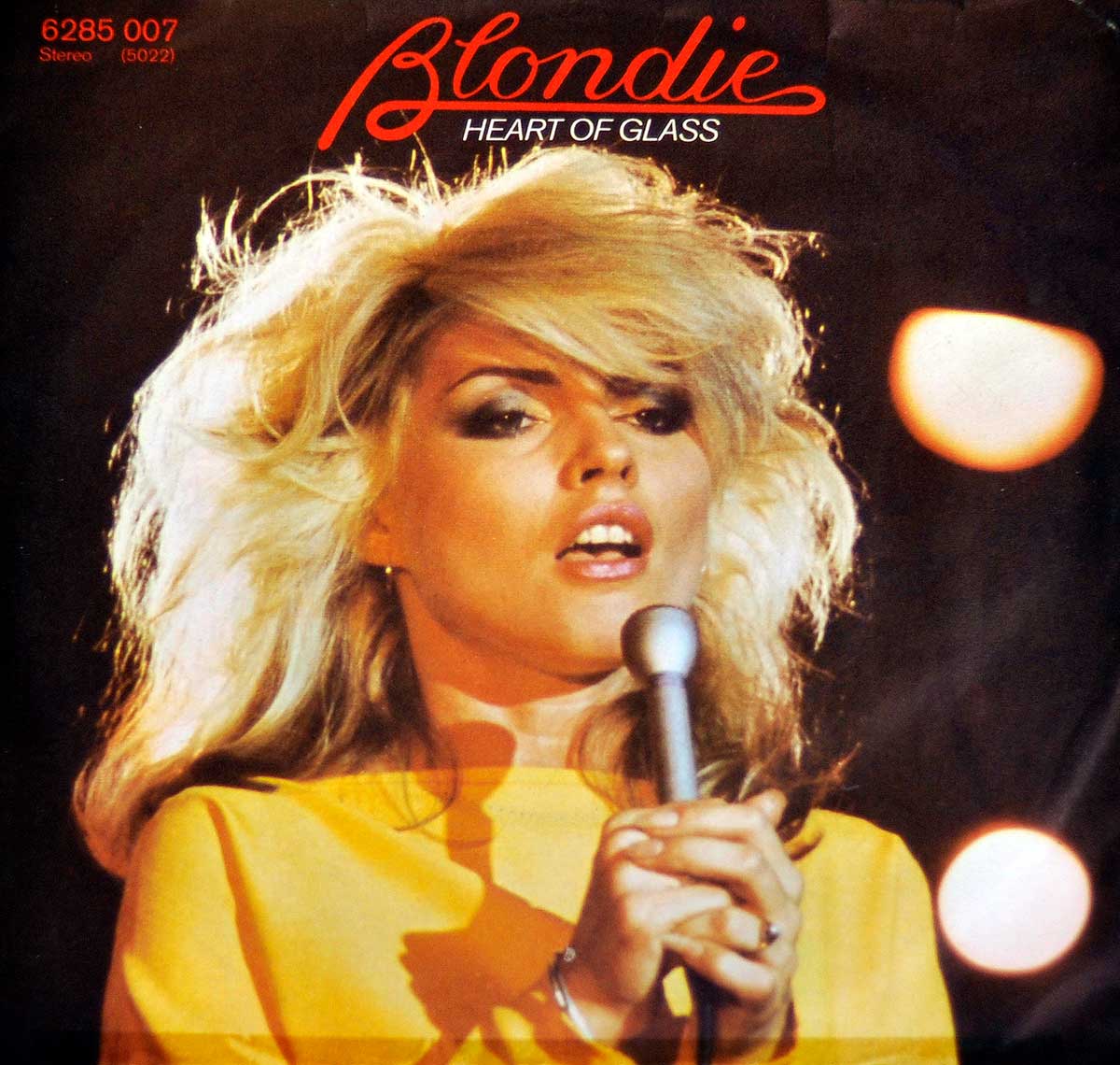 large album front cover photo of: BLONDIE HEART OF GLASS 