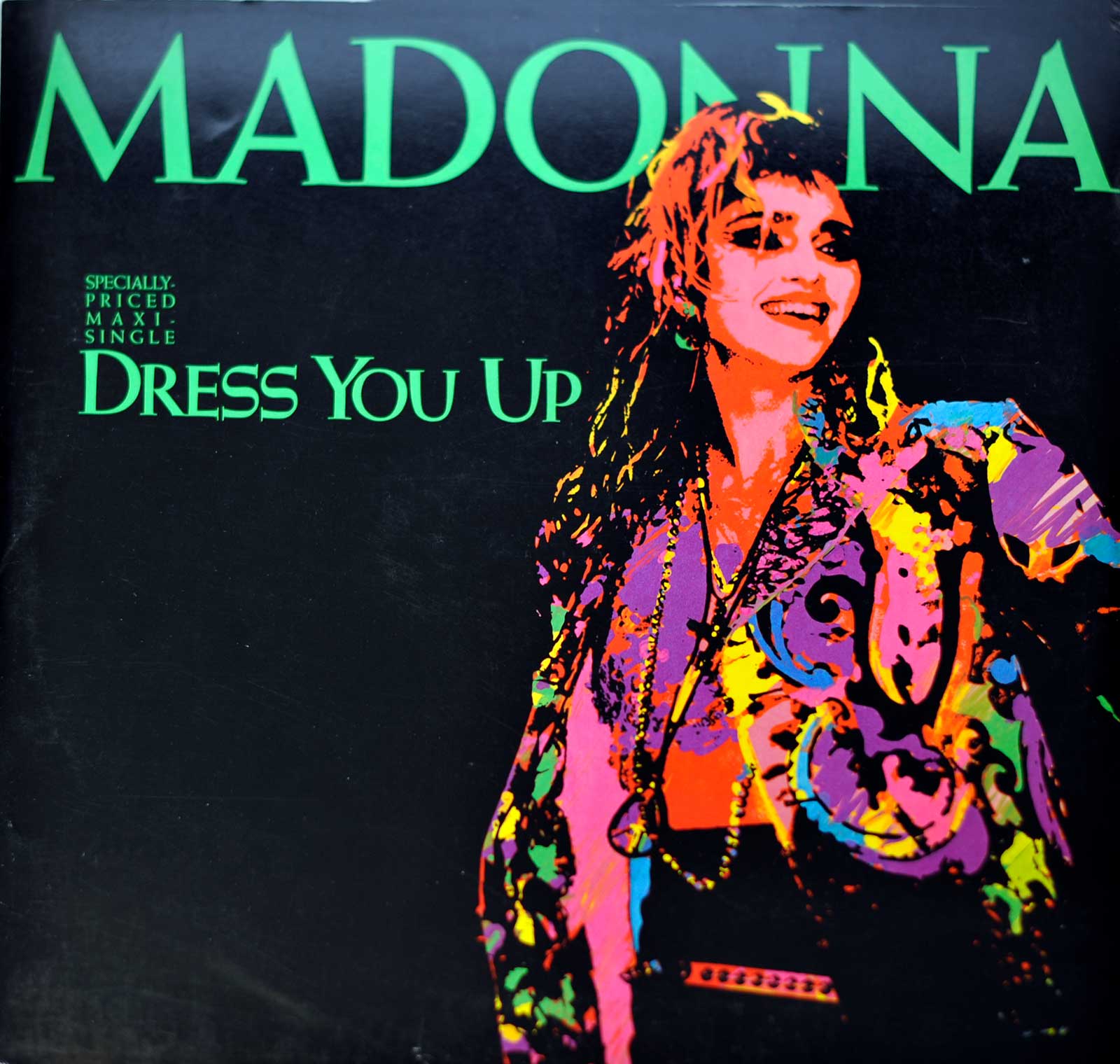 large album front cover photo of: Madonna Dress You Up 
