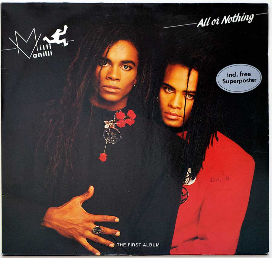 Album Front Cover Photo of MILLI VANILLI - All Or Nothing ( The First Album ) 