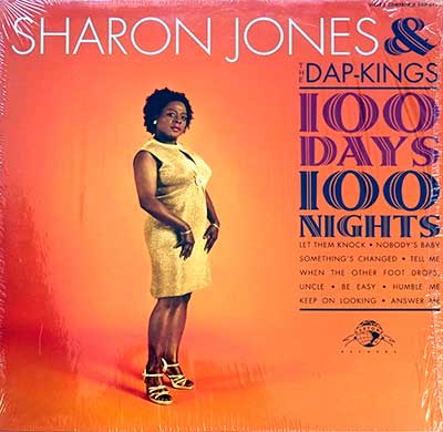 Thumbnail of SHARON JONES & THE DAP-KINGS - 100 Days, 100 Nights album front cover