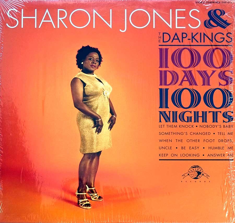 Front Cover Photo Of SHARON JONES & THE DAP-KINGS 100 Days, 100 Nights