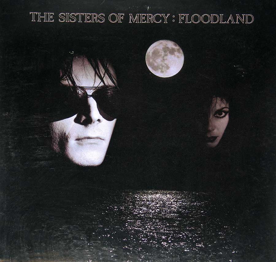 SISTERS OF MERCY - Floodland Post-Punk Rock 12" Vinyl LP Album front cover https://vinyl-records.nl