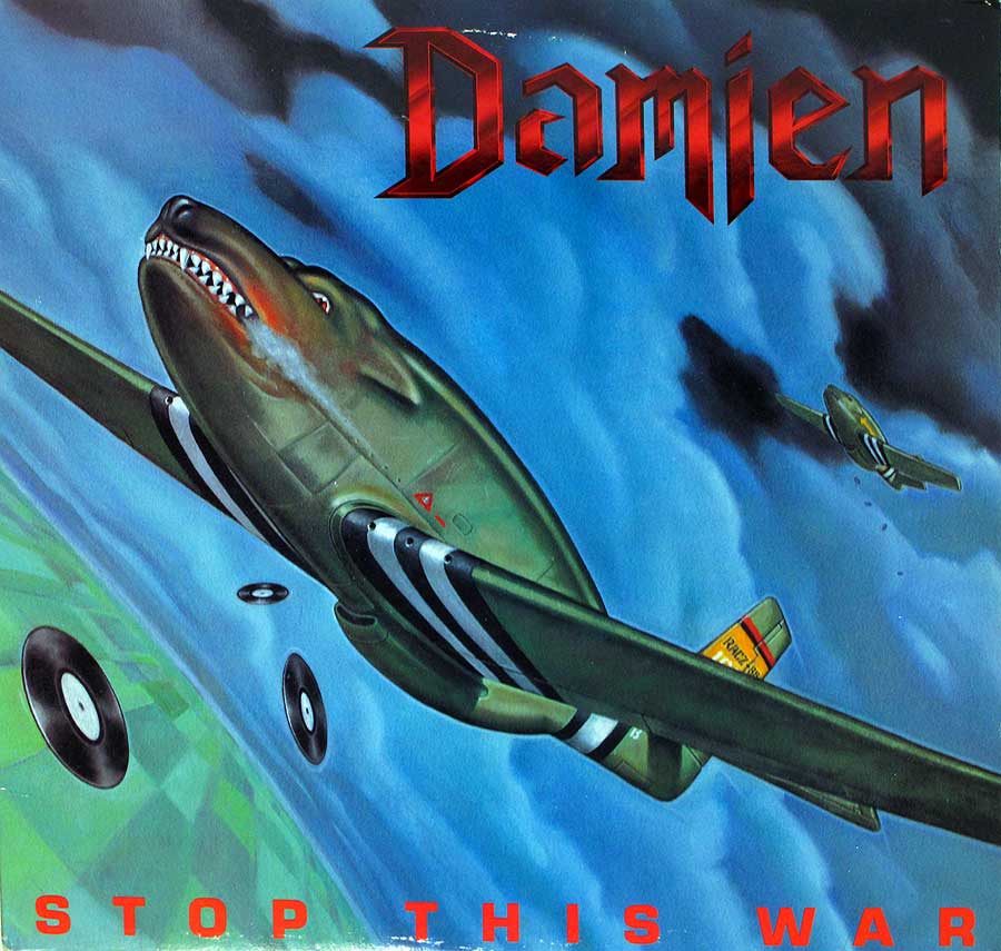 large album front cover photo of: DAMIEN - Stop This War 