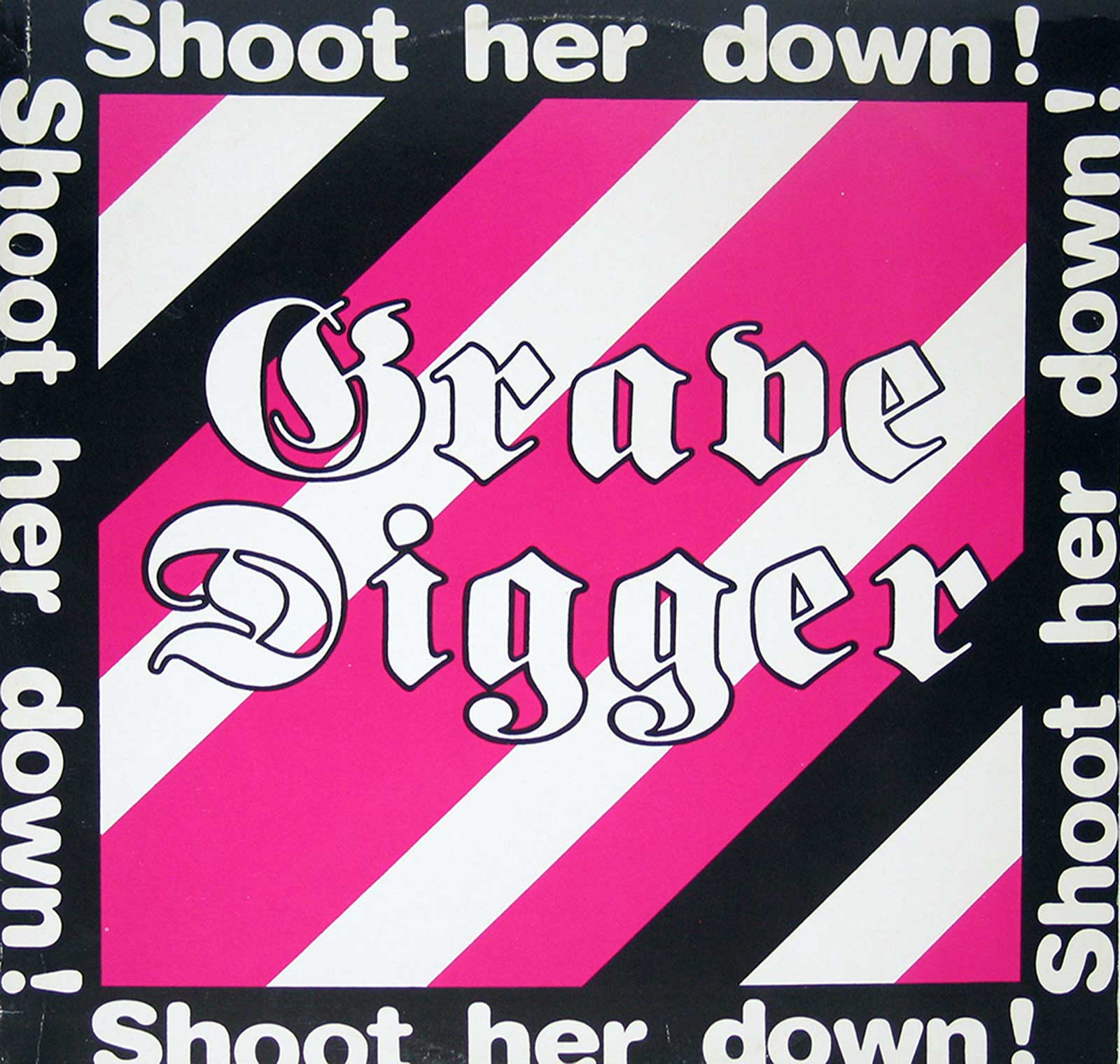 large album front cover photo of: Shoot Her Down by Grave Digger 