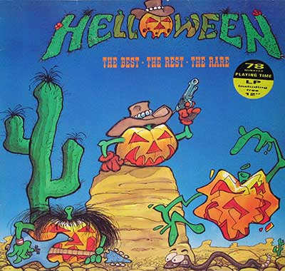 Thumbnail of HELLOWEEN - The Best The Rest The Rare incl free 12" Record album front cover