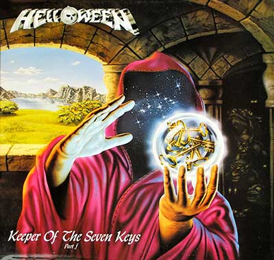 Thumbnail of HELLOWEEN - Keepers of the Seven Keys Part I France Gatefold  album front cover