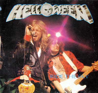 Thumbnail of HELLOWEEN - Ride The Sky Live Tilburg Red Vinyl album front cover