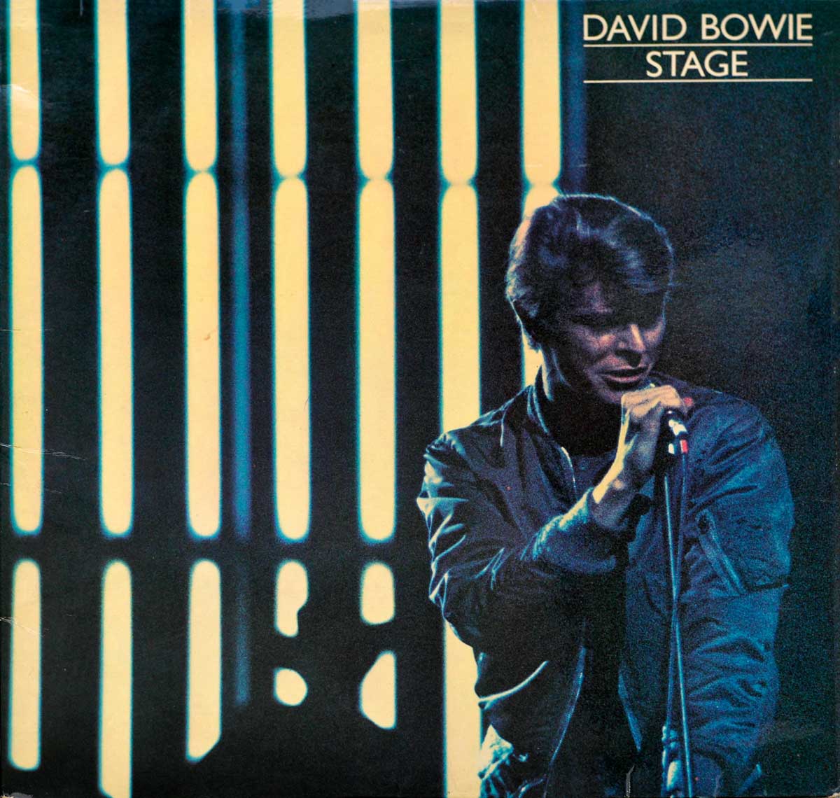 Album Front Cover Photo of DAVID BOWIE - Stage -  UK Release 12" 2LP  Vinyl Album 
