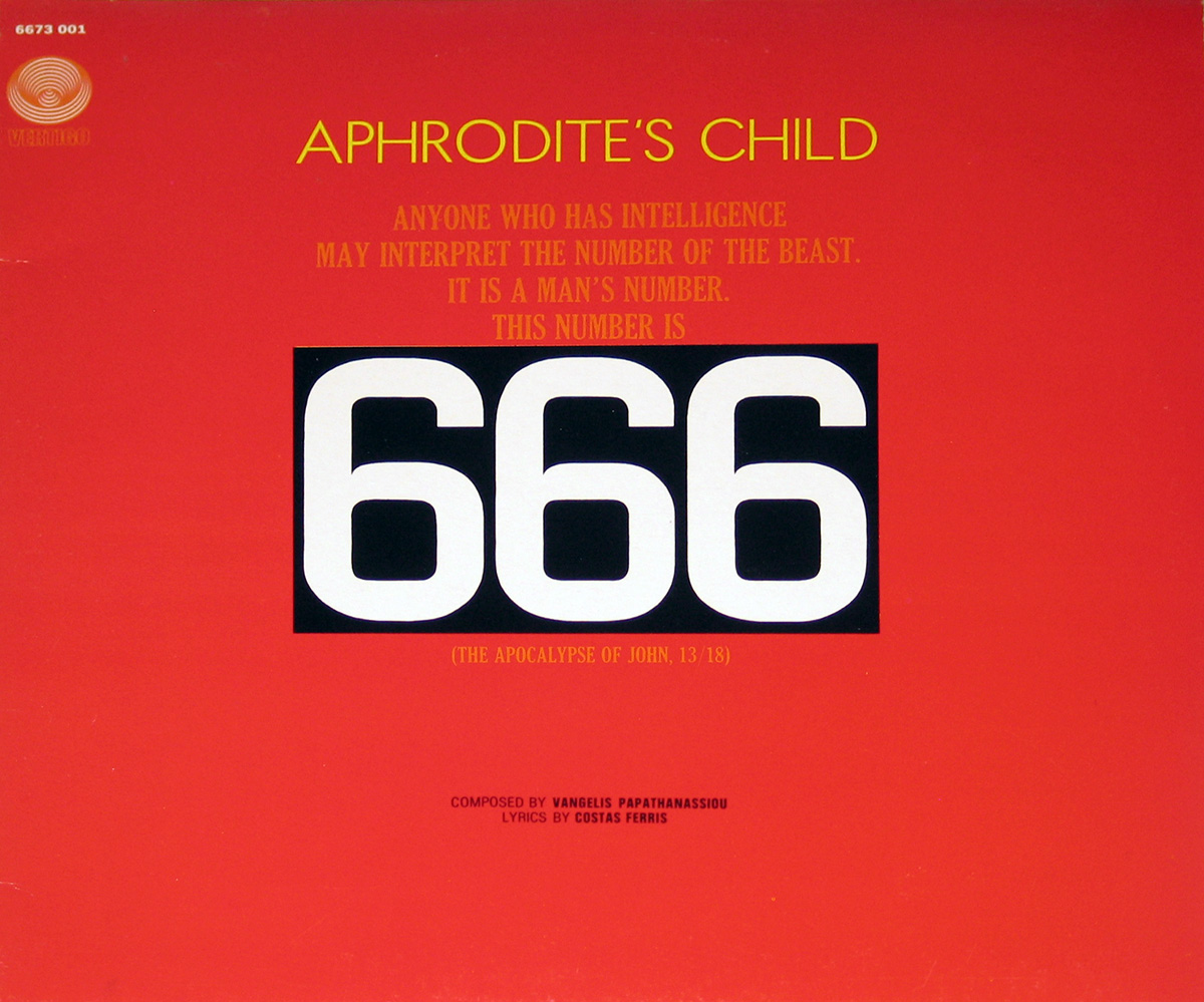 Photo of Aphrodite's Child - 666 Album's Front Cover  