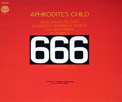 Thumbnail of APHRODITE'S CHILD - 666 album front cover