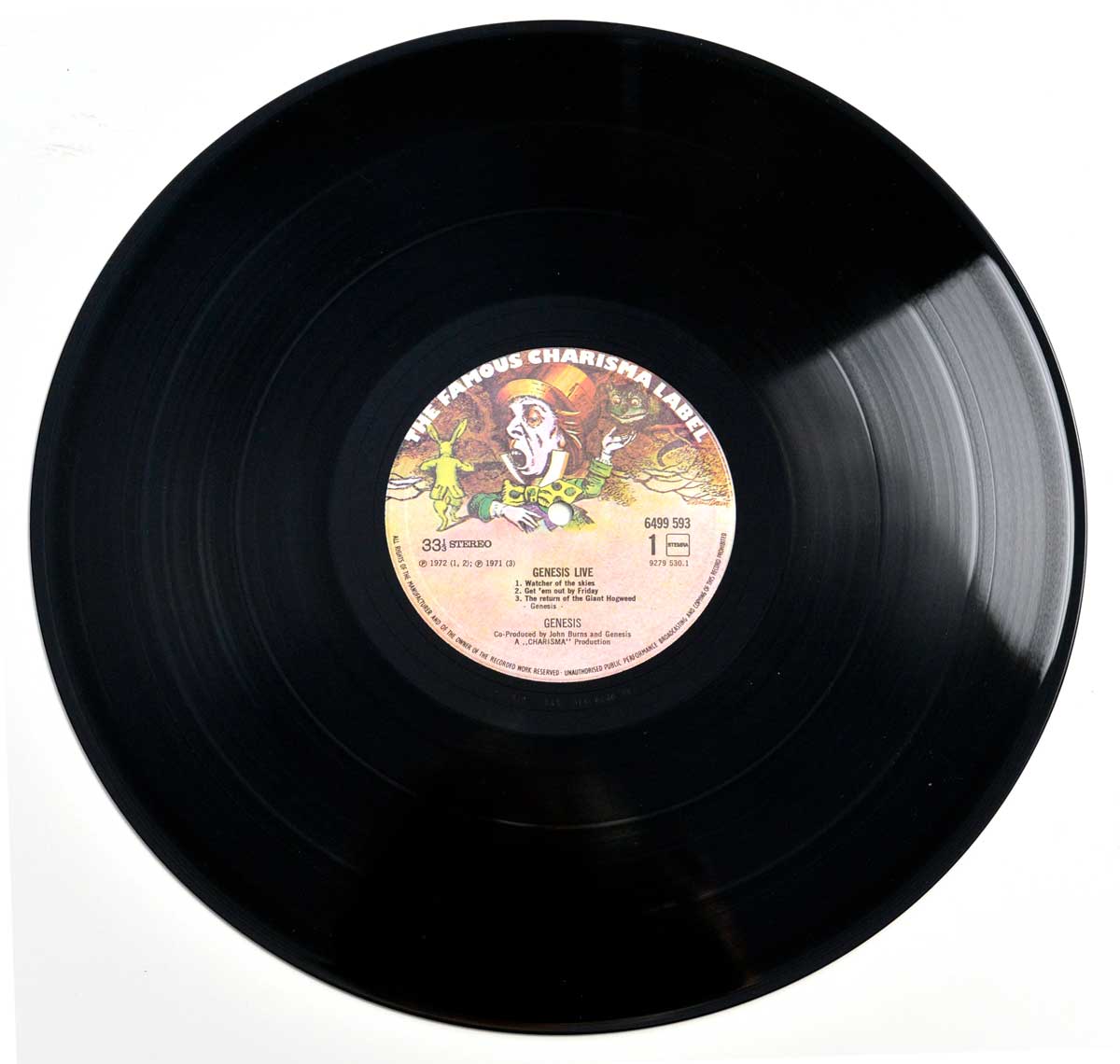 Photo of Side One GENESIS - Live ( 1973 ) 