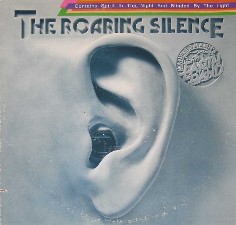 Front Cover Photo Of MANFRED MANN'S EARTH BAND - Roaring Silence ( USA )