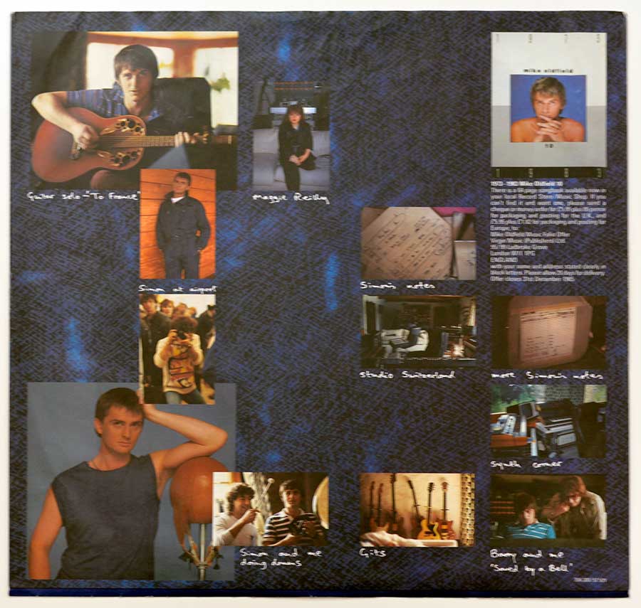 Photo of the custom inner sleeve MIKE OLDFIELD - Discovery (OIS) 