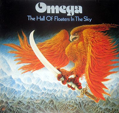 OMEGA - Hall of Floaters in the Sky (BACILLUS Versions)  album front cover vinyl record