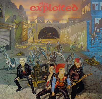 Thumbnail of THE EXPLOITED - Troops of Tomorrow 12" Vinyl Album
 album front cover