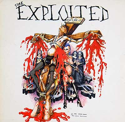 Thumbnail of THE EXPLOITED - Jesus 12" Vinyl Album album front cover