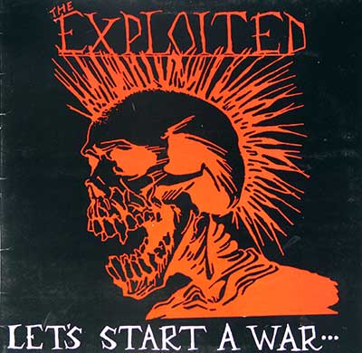 Thumbnail of THE EXPLOITED - Let's Start A War 12" Vinyl Album album front cover