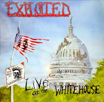 Thumbnail of THE EXPLOITED - Live At The Whitehouse 12" Vinyl Album
 album front cover