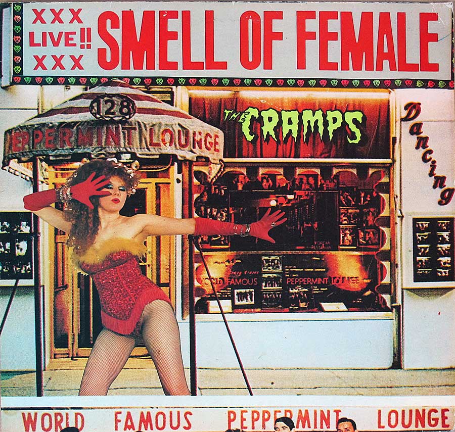 CRAMPS - Smell Of Female Big Beat 45RPM 12" LP Vinyl Album
 front cover https://vinyl-records.nl