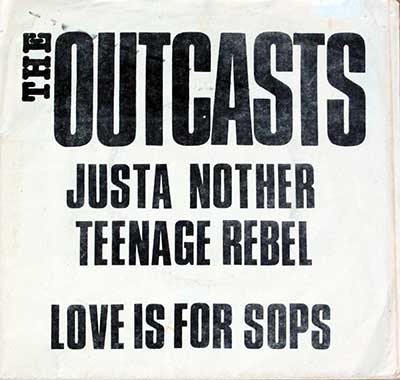 Thumbnail of THE OUTCASTS - Justa Nother Teenage Rebel album front cover