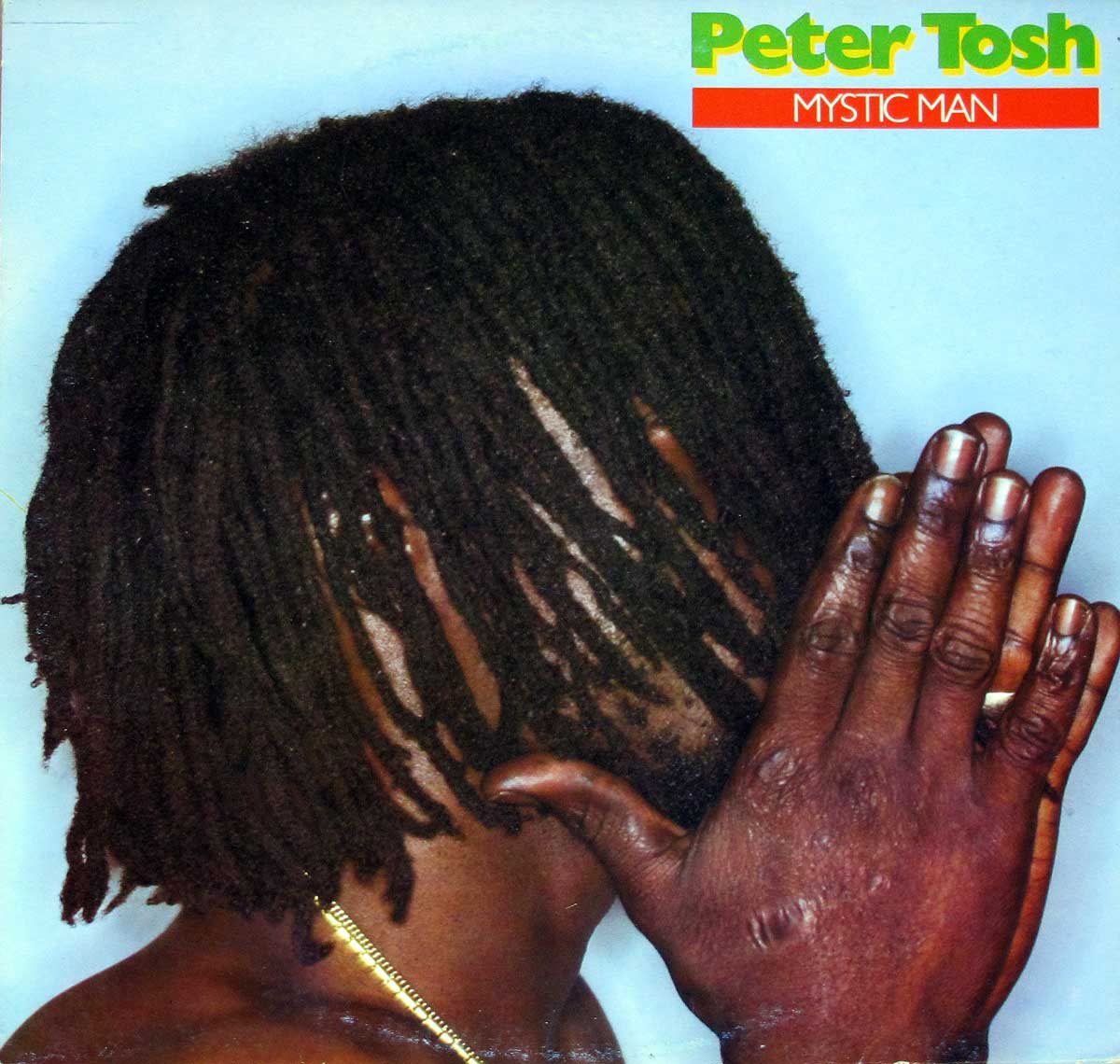 Large Album Front Cover Photo of PETER TOSH - Mystic Man ( Italy ) 