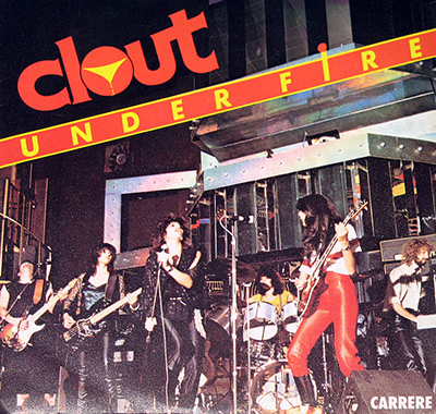 CLOUT - Under Fire bw/ Tomorrow album front cover vinyl record