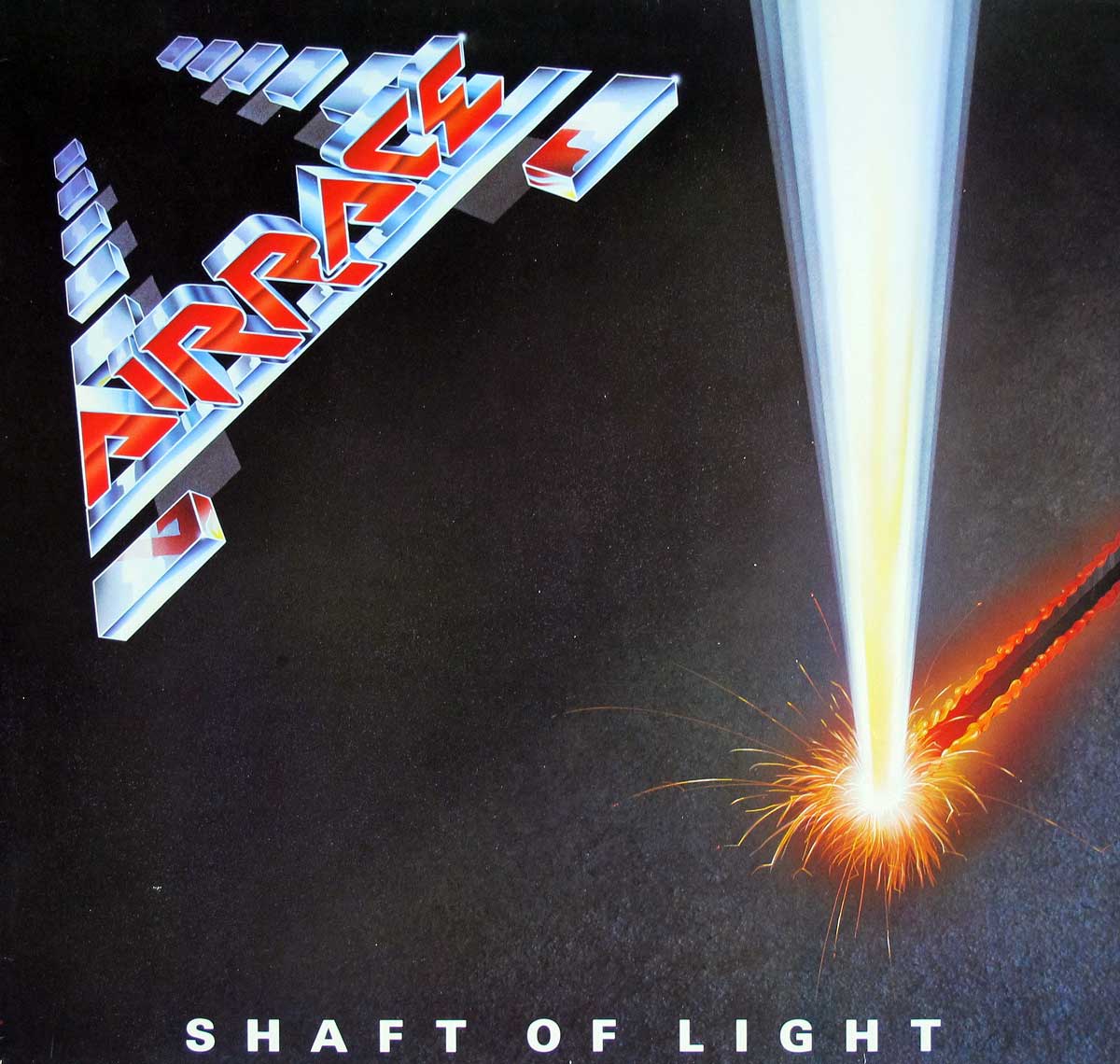 large album front cover photo of: AIRRACE SHAFT OF LIGHT 