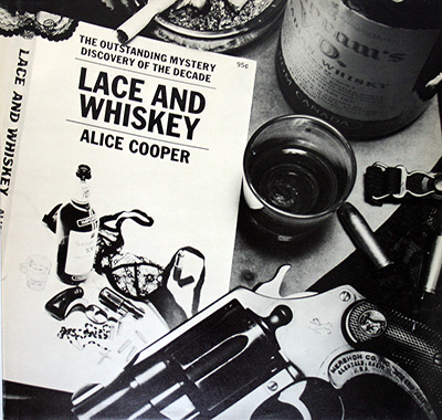 ALICE COOPER - Lace and Whiskey album front cover vinyl record