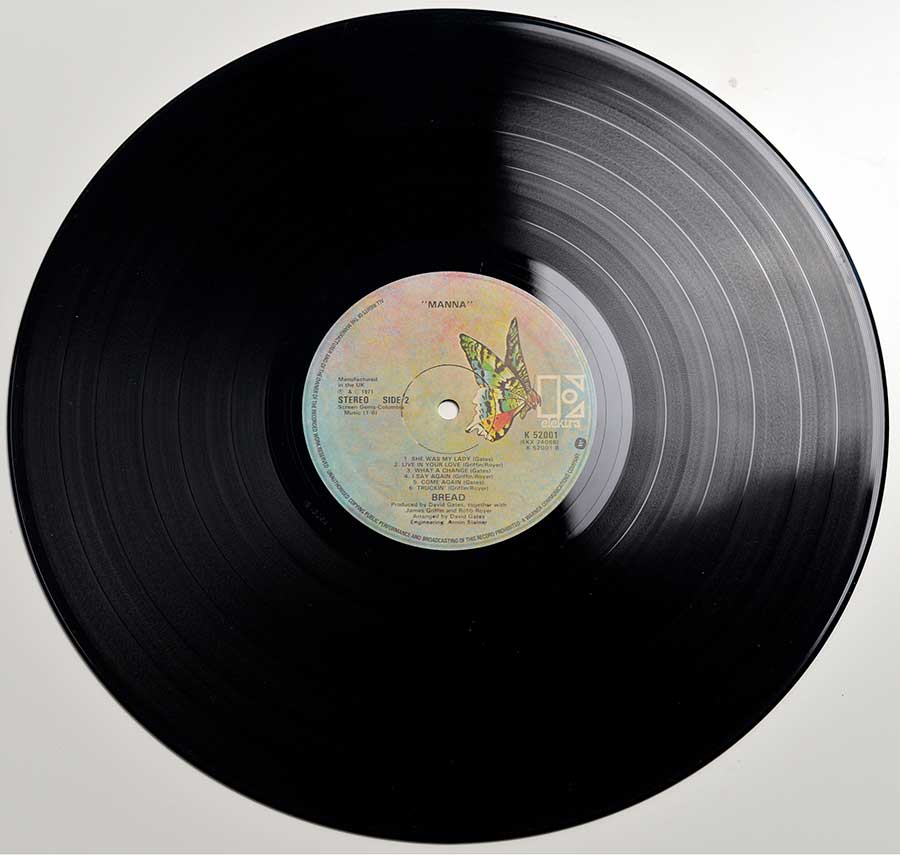 BREAD - Manna  vinyl lp record 
