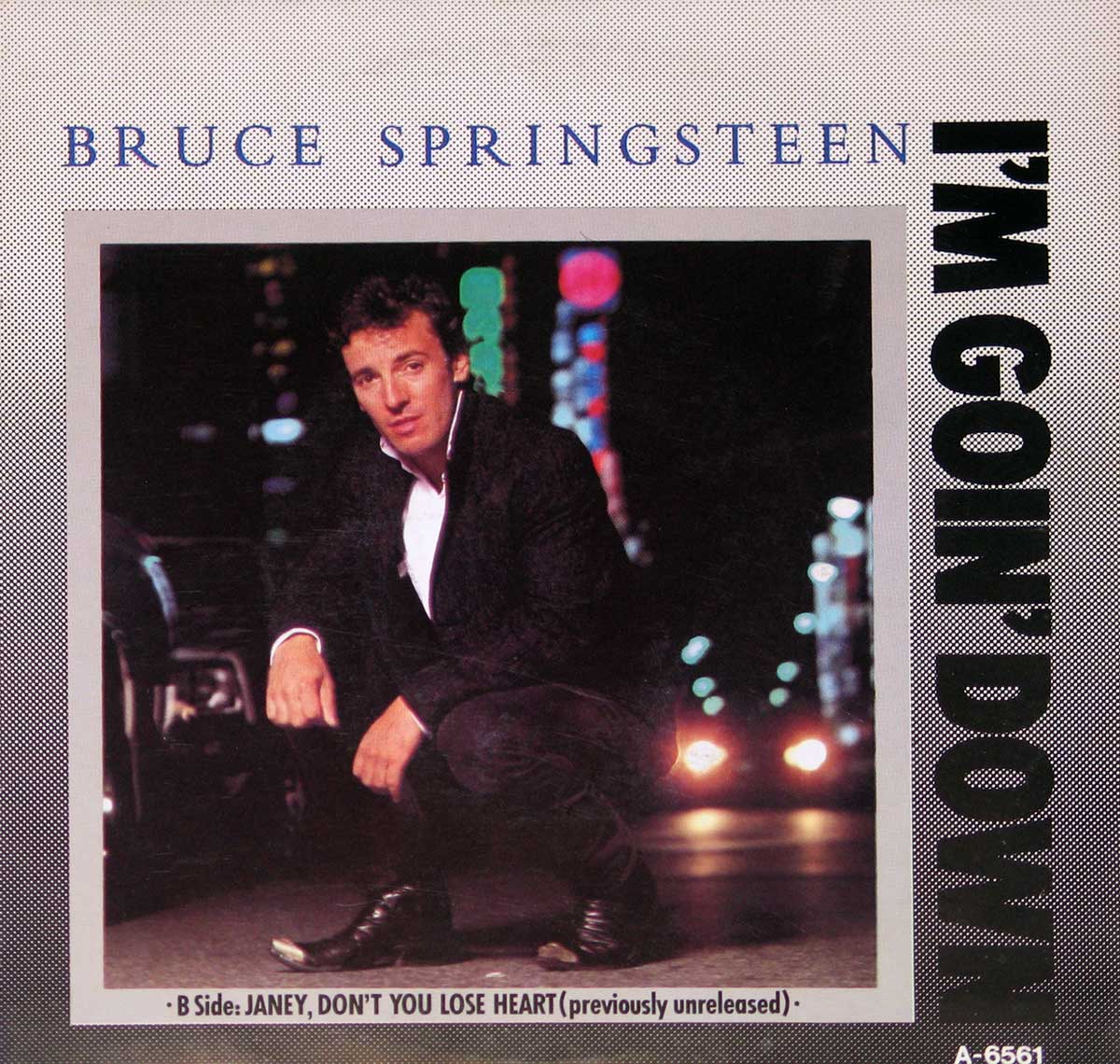 large album front cover photo of: Bruce Springsteen I'm goin' down / Janey Don't You Lose Heart 7" Picture SLeeve Vinyl SIngle 