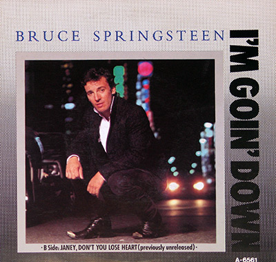 BRUCE SPRINGSTEEN - I'm Goin' Down (1984)  album front cover vinyl record
