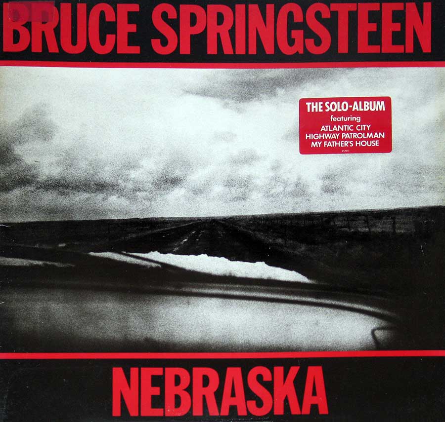 Front Cover Photo Of BRUCE SPRINGSTEEN - Nebraska