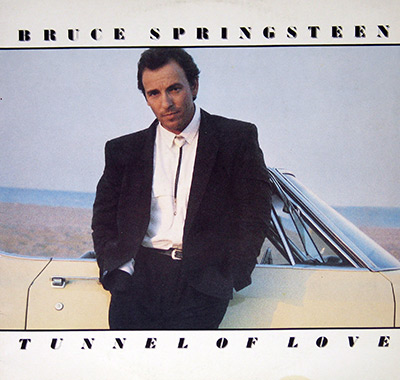 BRUCE SPRINGSTEEN - Tunnel of Love album front cover vinyl record