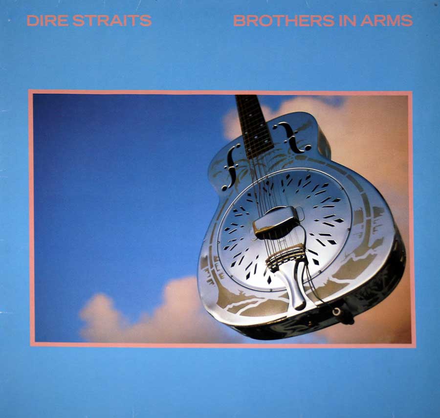 Large Album Front Cover Photo of DIRE STRAITS - Brothers In Arms Made In Holland 