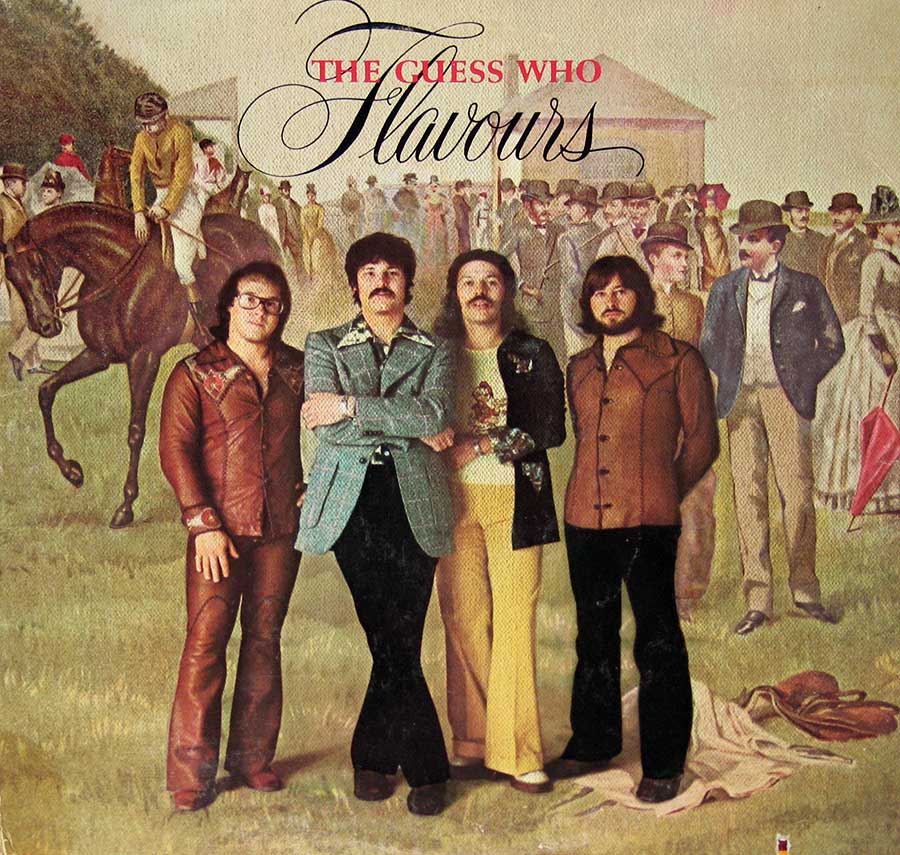 GUESS WHO - Flavours 1974 12" Vinyl LP Album album front cover