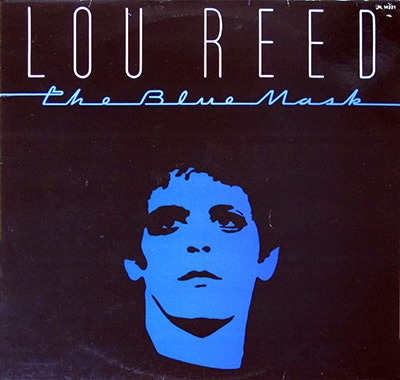 LOU REED - Blue Mask album front cover vinyl record